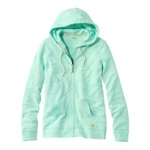 LL Bean Organic Cotton Hooded Sweatshirt Long Sleeve